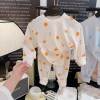Children's Pure Cotton Spring and Autumn Clothes and Autumn Pants for Infants