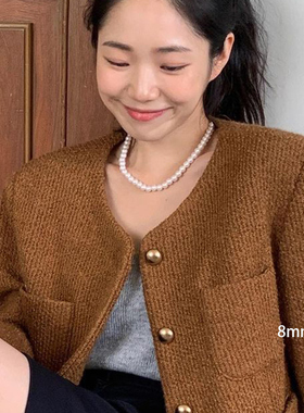 饰悟正品施家珍珠项链女轻奢小众