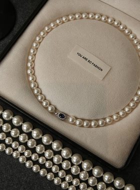 饰悟施家珍珠串珠女项链