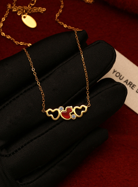 新年葫芦项链锁骨链秋冬叠戴配饰