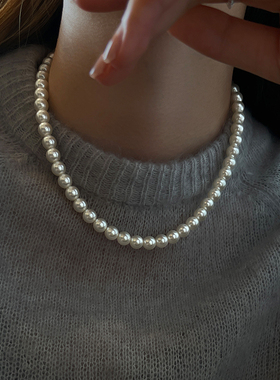 饰悟银饰纯银高级感轻奢女毛衣链