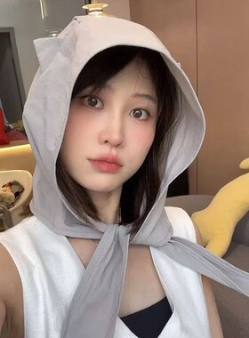 月子帽子产后春夏季产妇专用晚上睡觉护头女款夏天护耳防风睡眠帽