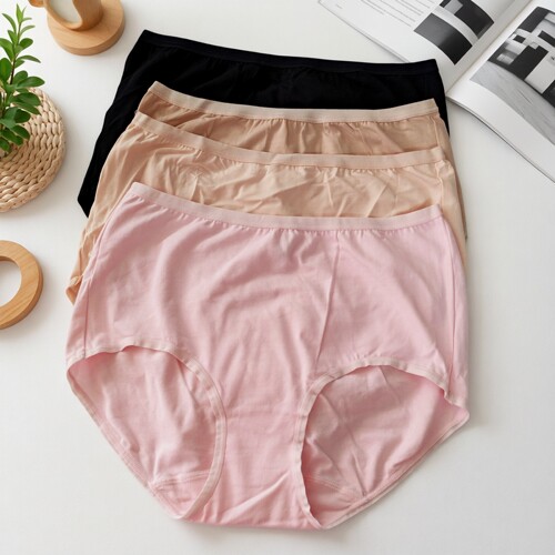 清仓7条 香港专柜品牌纯原棉内裤女三角裤舒适透气女三角裤轻薄 - 图2