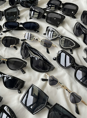 酷黑色！春夏上街墨镜