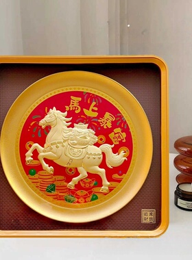 马上暴富摆件装饰画办公室摆件