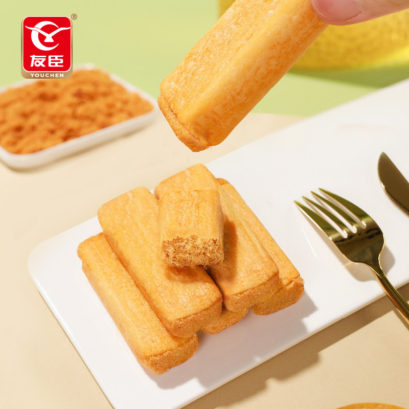 友臣金丝肉松棒营养早餐肉松条福建特产传统糕点小吃健康面包零食,淘宝优惠券,粉丝福利购,淘宝优惠卷