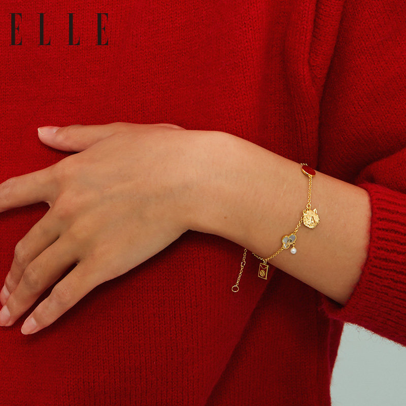  elle饰品手链