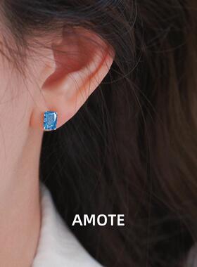AMOTE小众设计感S925纯银耳钉