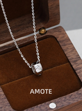 AMOTE幸运环圆环S925银项链