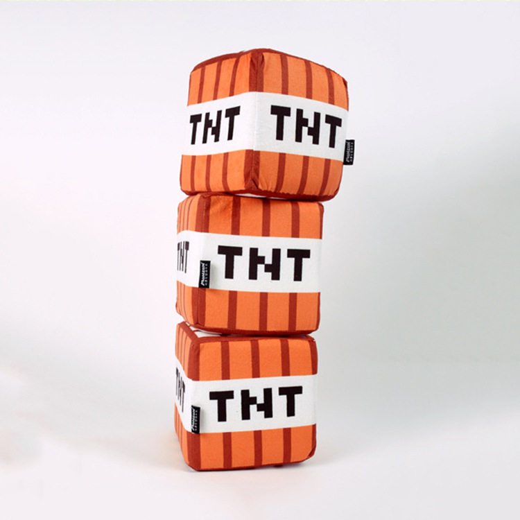 我的世界mc Minecraft Tnt炸弹抱枕方草苦力怕末影人钻石剑小黑 甜蜜宝贝0391 淘优券