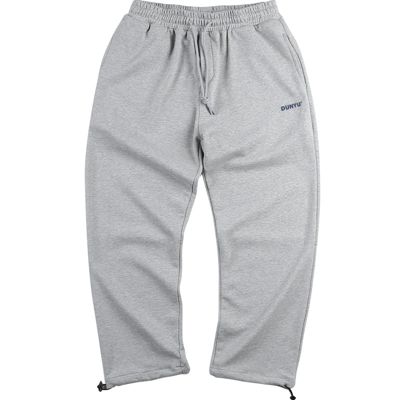 敦域运动男女潮牌束脚宽松直筒卫裤 敦域卫裤