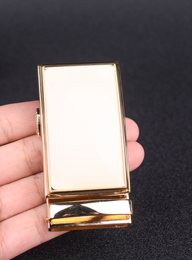 和田白玉腰带扣挂件无事牌腰配