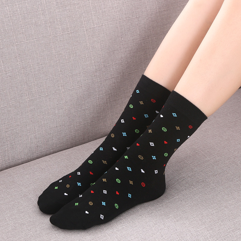 达达狼旗舰店达达狼防裂袜子男士女士足跟秋冬女防后跟裂袜龟裂硅胶棉袜脚干足1