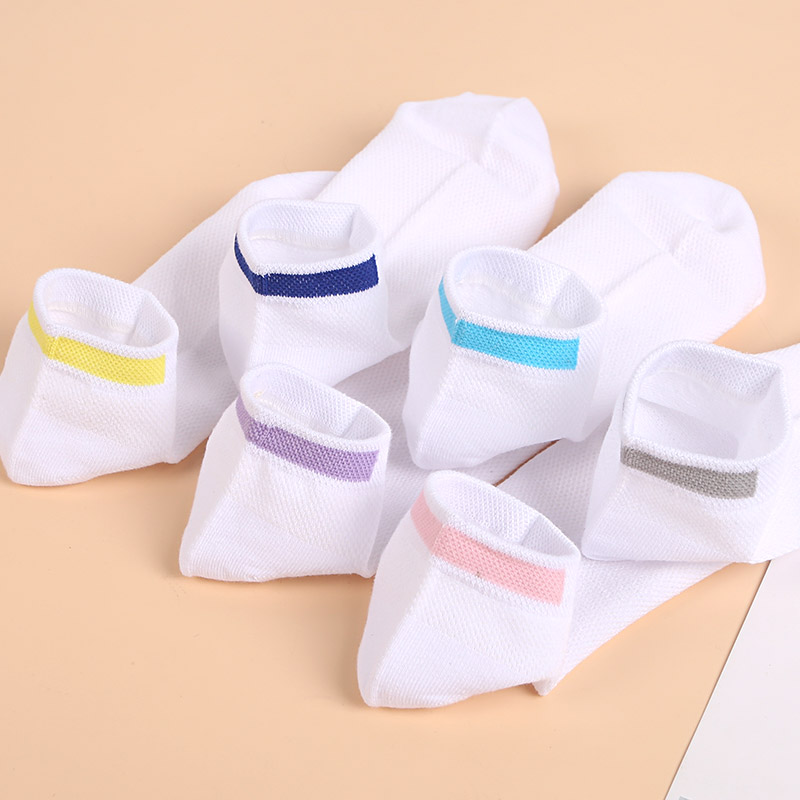 达达狼旗舰店短袜子女短袜浅口韩国可爱低帮短筒棉袜网眼夏天薄款夏季超薄运动3