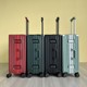 Marrlve aluminum box luggage box 20 boarding chassis students 2428 ultra -quiet solid color trend universal wheel suitcase