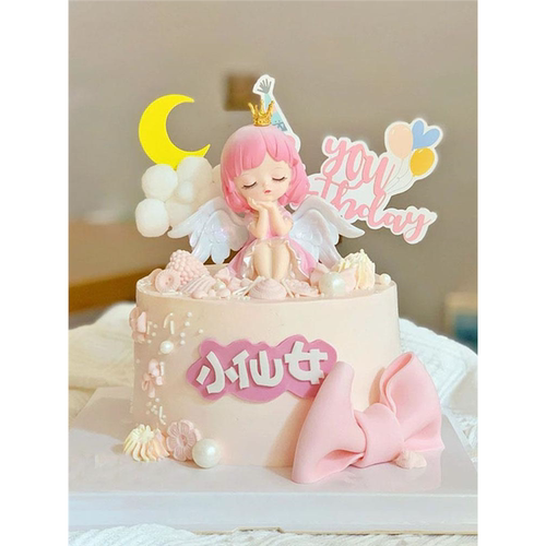 库洛米蛋糕装饰摆件玉桂狗三丽鸥生日摆件 网红蛋仔派对蛋糕装饰 - 图3