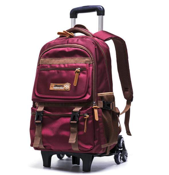 大容量初中小学生拉杆4-5-6-9书包 寇黛尔双肩背包