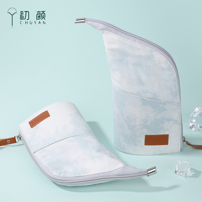 到手14.8元！立式化妆包收纳包