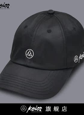 KEIOS UNDER THE VEIL LOGO 刺绣 绸缎 弯檐老爹帽 多色