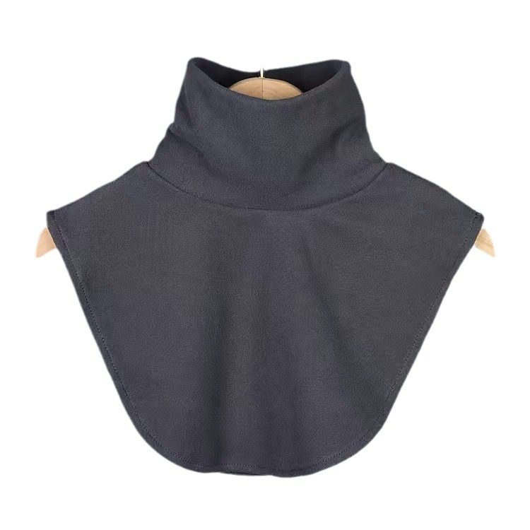 秋冬德绒高弹防寒保暖护颈脖套男女半高领加厚假领子衣领磨毛打底,淘宝优惠券,粉丝福利购,淘宝优惠卷