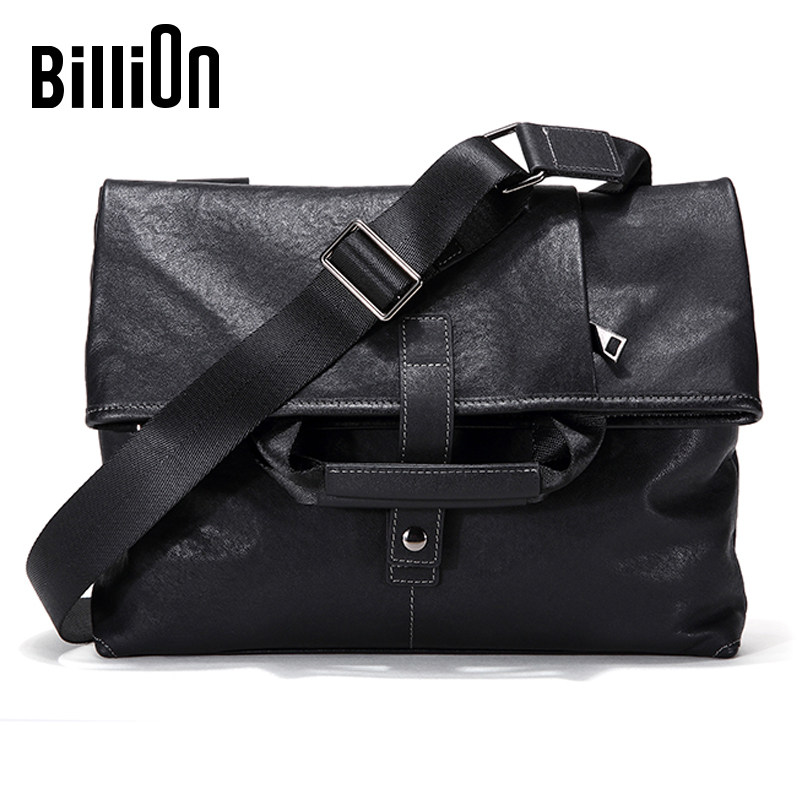 冷兽单肩包男真皮休闲手提男士包包 冷兽箱包男士包袋