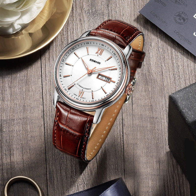 【专柜同款】依波表自动男士机械表 依波国产腕表