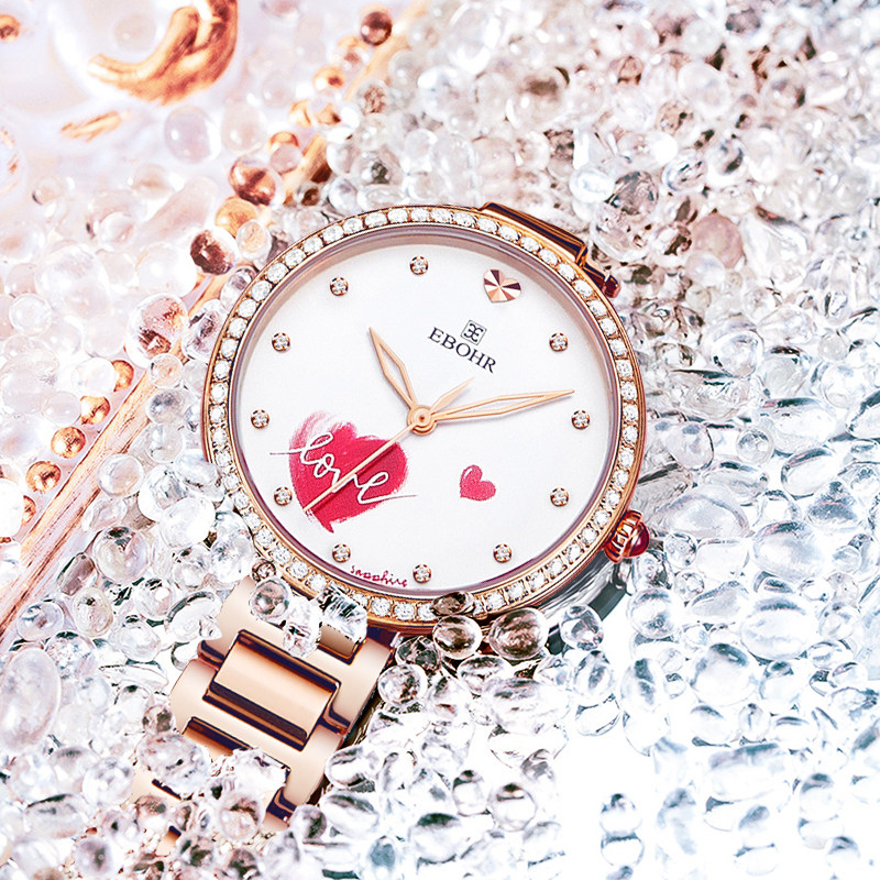 EBOHR依波表手表女卡纳系列官方ins风学生简约气质女士腕表5116
