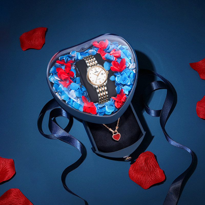 依波表正品全自动小巧小表盘机械表 依波国产腕表