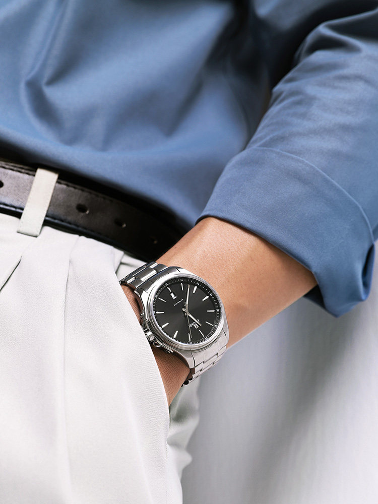 依波2021新款名牌手表男士品牌机械表男式正品防水官方旗舰店5127