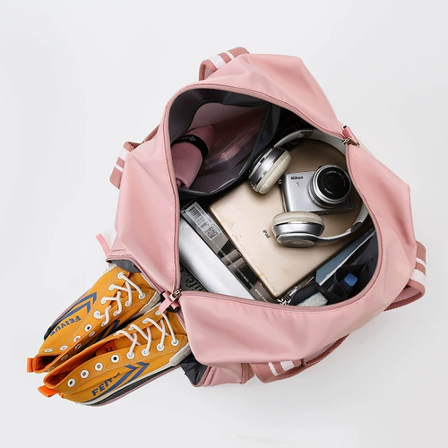 Вместительная и большая сумка для путешествий, сумка через плечо, туфли, спортивная сумка, в корейском стиле