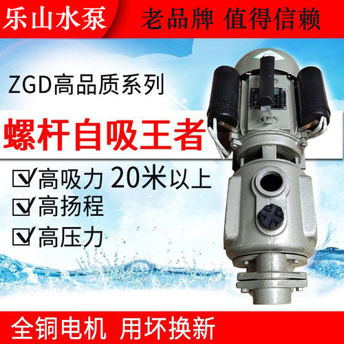 家用深井自吸泵大吸力高扬程大流量抽水泵全单相220v纯铜乐山人民 - 图0
