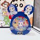 Cartoon baby teeth storage box children's teeth hair memorial collection teeth replacement storage bottle storage boys and girls