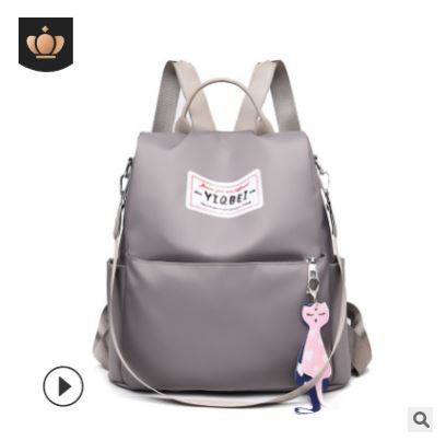 2020韩版轻便妈咪斜挎包防盗双肩包 麻吉鸟女士包袋