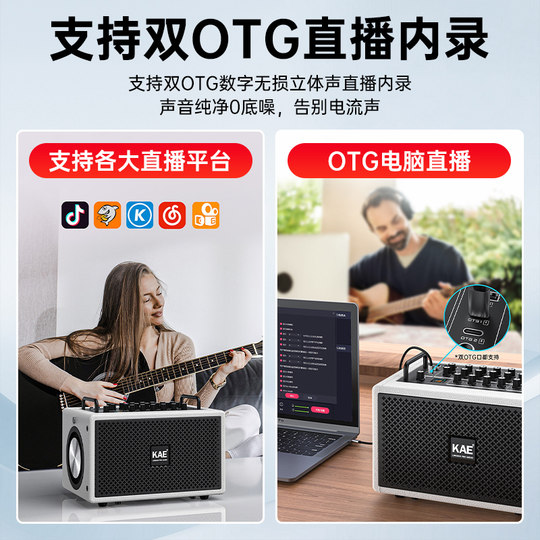 Altavoz británico con cabeza de tigre KAEM5 para instrumentos musicales