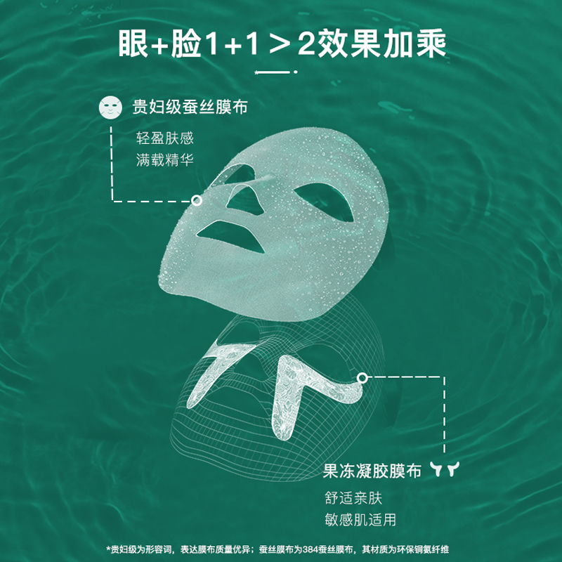 薇丝菲Bioesthé蝴蝶肌组合面部补水面膜 3片/盒NEWA公司旗下品牌