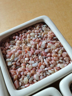 多肉植物铺面用彩砂彩色小石子黑金沙美观透气3 4mm 虎窝淘