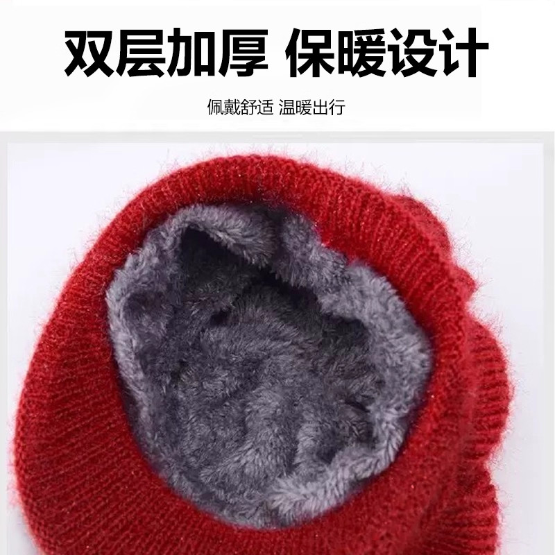 中老年人妈妈冬季帽子女老太太冬天棉帽春秋奶奶老人保暖帽毛线帽,淘宝优惠券,粉丝福利购,淘宝优惠卷