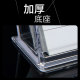 Business card box front desk business large capacity transparent acrylic
