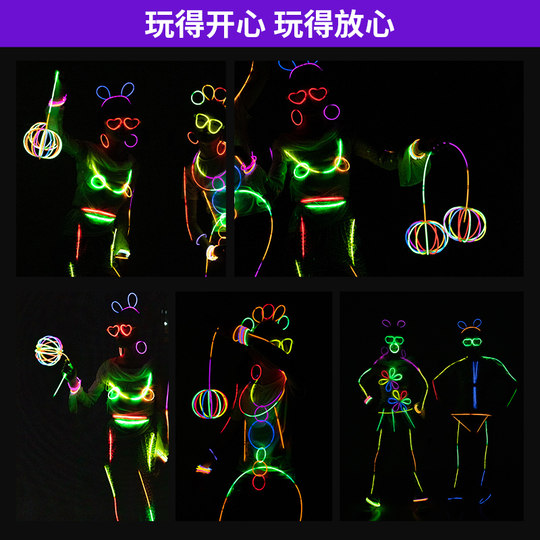 3C certified glow stick safe and non-toxic luminous bracelet