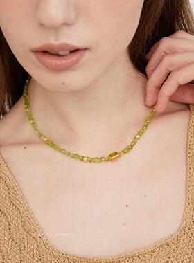 REJOVRI多巴胺锁骨链小众原创