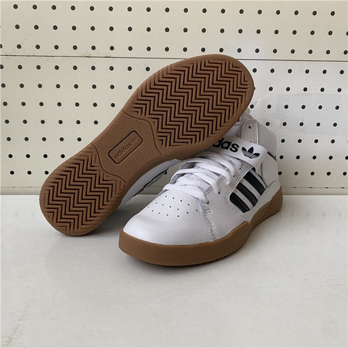Adidas阿迪达斯男鞋三叶草VRX MID中帮透气休闲板鞋EE6233 - 图3