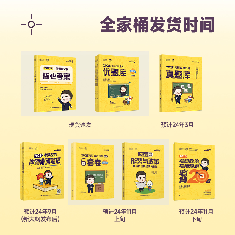 官方现货】徐涛核心考案2025考研政治  101思想政治理论考研教材 优题库习题六套卷6套卷时政20题 搭肖四肖八1000题背诵手册笔记 - 图0