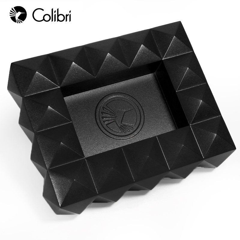 美国Colibri科乐比雪茄烟灰缸 创意时尚魔方金属烟缸 多人使用 - 图1