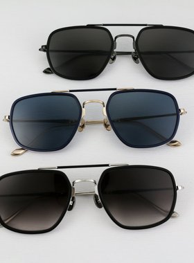 日本MATSUDA纯钛防紫外线墨镜