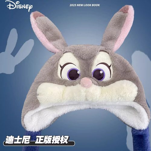 日本防寒保暖护耳雷锋帽疯狂动物城尼克狐狸朱迪兔子毛绒帽子女冬 - 图3