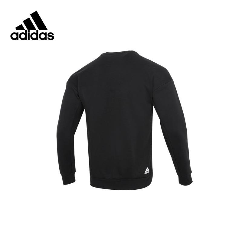 Adidas阿迪达斯卫衣男装秋季新款运动服休闲宽松圆领套头衫HM5152-图0