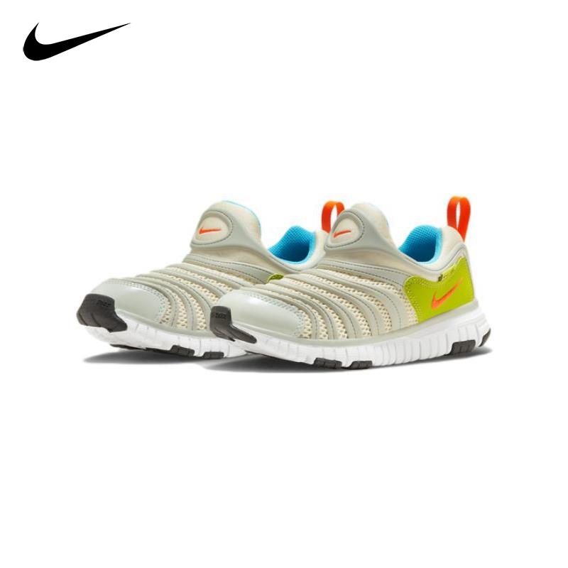 Nike耐克男女幼童鞋新款DYNAMO FREE毛毛虫运动休闲鞋FN3690-180 - 图3