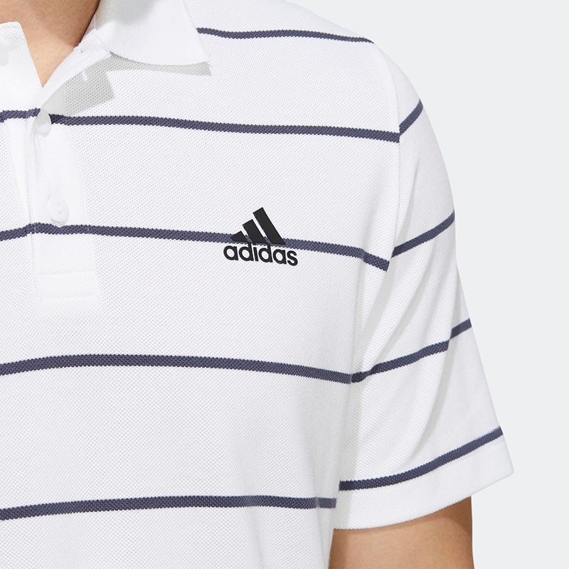 Adidas阿迪达斯短袖男2022夏季新款运动服透气翻领POLO衫HE7435 - 图2