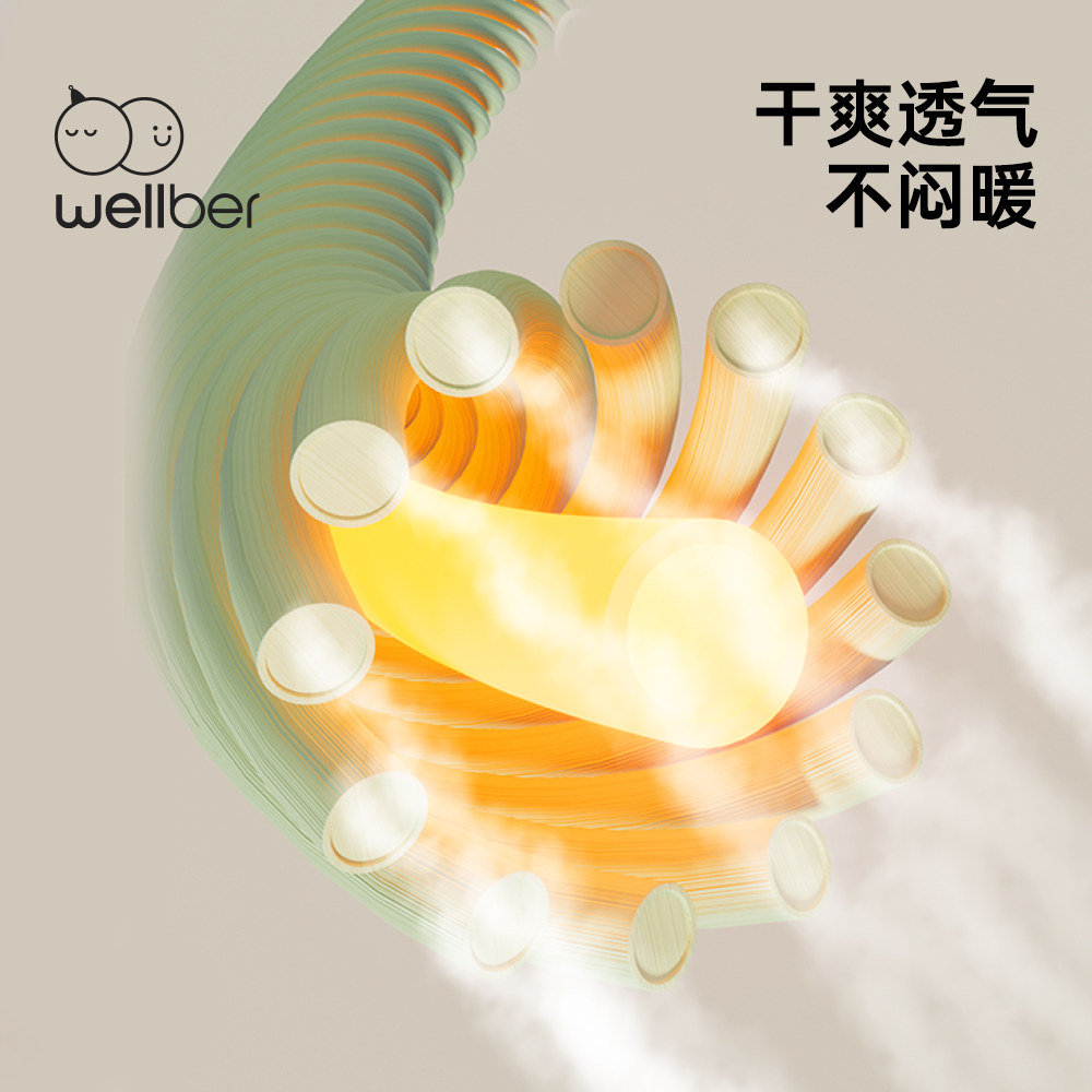 威尔贝鲁婴儿睡袋宝宝秋冬款竹棉恒温儿童分腿防踢被子四季通用厚,淘宝优惠券,粉丝福利购,淘宝优惠卷