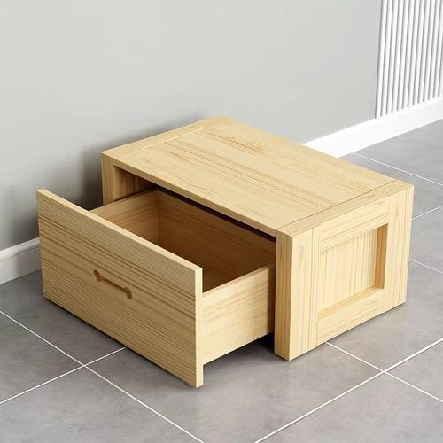 可定做松木实木上下床楼梯单卖木楼梯踏步家用床上下铺梯子多功能 - 图1